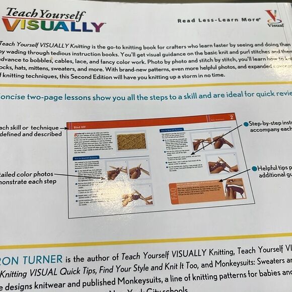 Teach Yourself VISUALLY Knitting, Sharon Turner - Picture 5 of 7